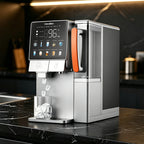 Countertop RO Water Purifier with Ice Maker, Instant Hot & Cold Water, Alkaline Mineral Water System and Touch Display