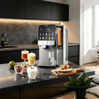 Countertop RO Water Purifier with Ice Maker, Instant Hot & Cold Water, Alkaline Mineral Water System and Touch Display