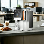 Countertop RO Water Purifier with Ice Maker, Instant Hot & Cold Water, Alkaline Mineral Water System and Touch Display