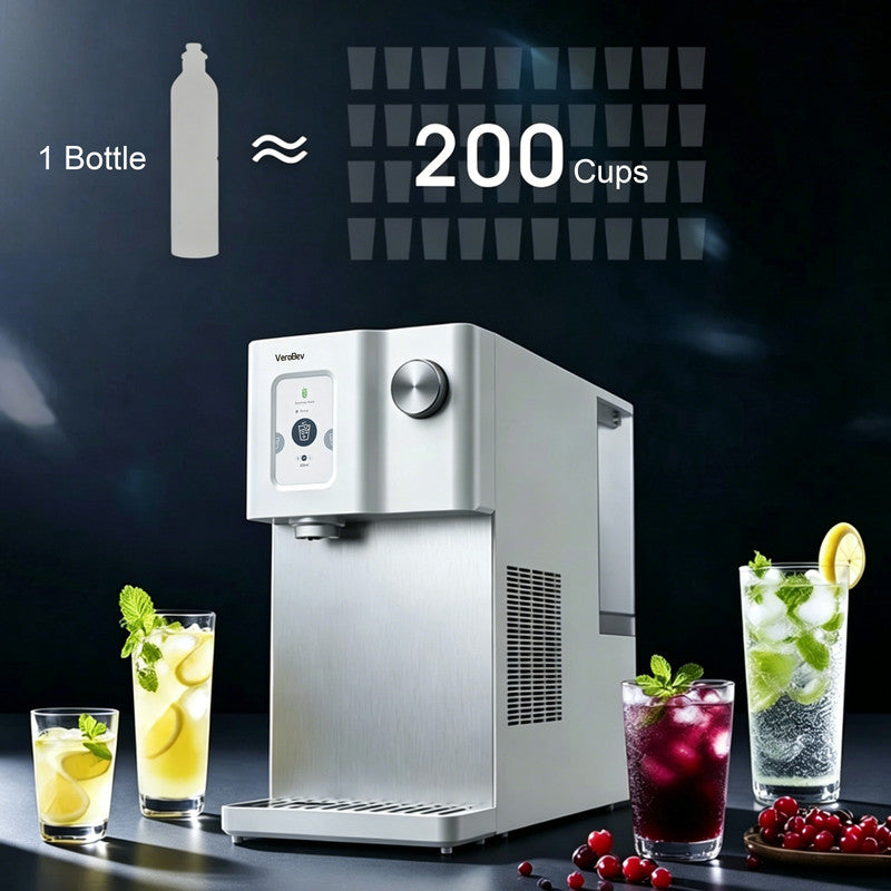 Countertop RO Water Purifier with Compressor Cooling, Sparkling Water, Instant Hot Water
