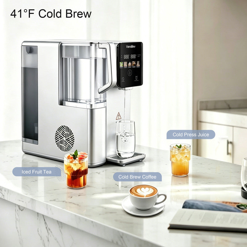Countertop RO Water Purifier with Instant Hot & Cold Water, Mineralized Water System