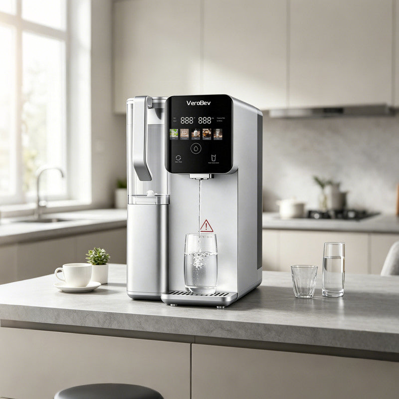 Countertop RO Water Purifier with Instant Hot & Cold Water, Mineralized Water System