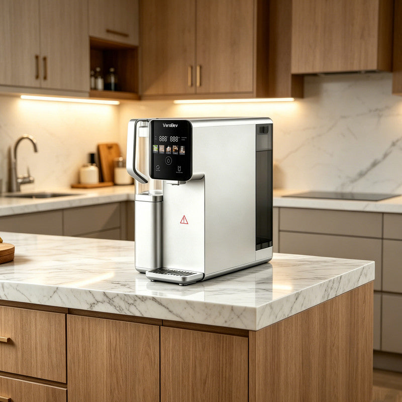Countertop RO Water Purifier with Instant Hot & Cold Water, Mineralized Water System