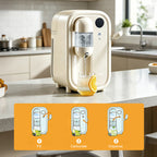 Countertop Sparkling Water Maker with CO₂ Carbonation, Chilled Water and DIY Beverage System