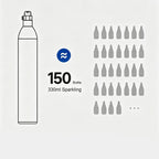Countertop Sparkling Water Maker with CO₂ Carbonation, Chilled Water and DIY Beverage System