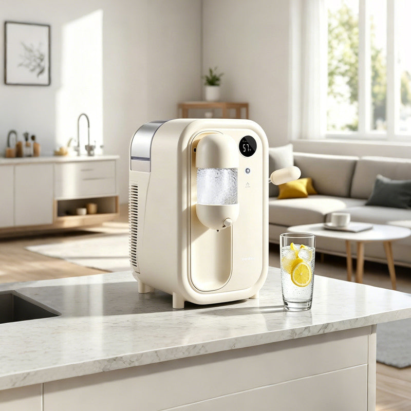 Countertop Sparkling Water Maker with CO₂ Carbonation, Chilled Water and DIY Beverage System